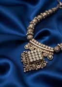 Stary naszyjnik, kolia, biżuteria naszyjnik