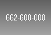 złoty numer 662-600-000