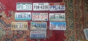 10 tablic rejestracyjnych  usa oryginal