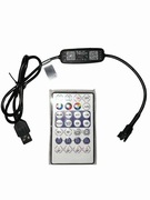 Sterownik Bluetooth Muzyczny Mini do taśm cyfrowych WS2811 WS2812B Pilot