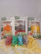  Zestaw. Uroczy mydlany króliczek Chrupek+ kwiatek