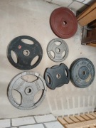 Jordan obciążenie talerze olimpijskie 90 kg oraz prasa do nóg marbo