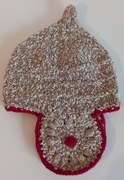 Czapka zimowa z wełny - ręczna robota