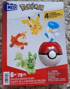 Klocki Konstrukcyjne MEGA POKEMON Zestaw Startowy 4 Pokemony