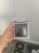 Potrójny włącznik grafitowy 11DWP-7 DECO KARLIK