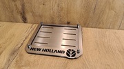 Ramka tablicy rejestracyjnej NEW HOLLAND 190x150 polerowana stal nierdzewna