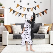 Przebranie kostium Cruella De Mon dalmatyńczyki  rozmiar dziecięcy S