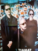 Plakat TIAMAT z 1999 r. - Format A2 (ok. 40 x 55 cm) - NOWY!