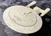 USS Enterprise NCC-1701D model Star Trek 14x10cm Eaglemoss