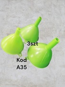 3szt Lejek plastik A35 