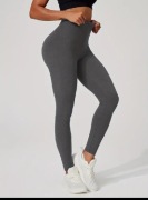 Leginsy szare XS nowe