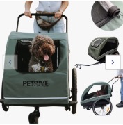 Przyczepka rowerowa dla psa 2w1