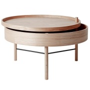 Stolik kawowy ze schowkiem Audo Turning Table Ø 65 cm - duński design!