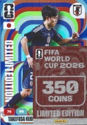 PANINI FIFA WORLD CUP 2026 LIMITED EDITION XXL DUŻA TAKEFUSA KUBO JAPONIA