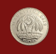 Moneta 5 rupii 2012, Mauritius