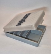 Pudełko do przechowywania złączek wago, na 49 sztuk złączek 2273