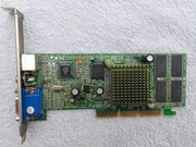 Karta graficzna NVIDIA GeForce2 MX400 64MB AGP VGA TV-OUT sprawna