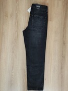 Nowe! Spodnie damskie czarne jeans Y.A.S roz M  W29 L30 jak Guess Lewis