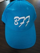 Niebieska czapka z daszkiem 