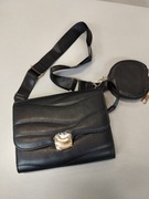 Torebka mała czarna na ramię 