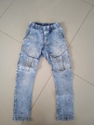 Spodnie MASH mnie 116 jeansowe 