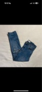 ZARA – jeansy z dziurami | rozmiar S