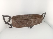 Stara ozdobna patera, żardiniera 