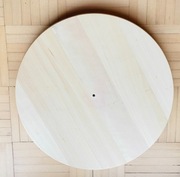 deska taca obrotowa ser przekąski drewniana 