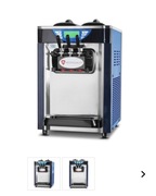 Maszyna do lodów włoskich RQBJ188S-B | niebieska | 2x6 l