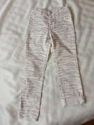 Jeansy H&M r. z metki 128, stan b. dobry
