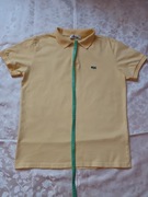 (UNIKAT)Żółta polówka Lacoste.Moda.Kobieta.Odzież.Ubranie.Mężczyżna 2025