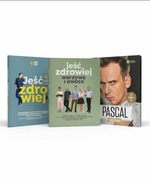 Zestaw książek kulinarnych: Jeść zdrowiej + Pascal kontra Okrasa
