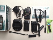Krótkofalówka Wouxun KG-UV6D radiotelefon ręczny w bogatym zestawie