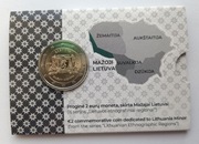 Litwa 2025, 2 euro coincard, Litwa mniejsza