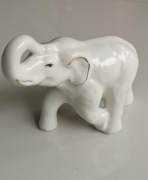 figurka słoń porcelana vintage PRL