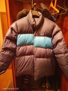 Kurtka zimowa puchowa dwustronna xxl oryginalna Nike równomierne wypeł