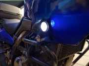 Halogeny motocyklowe LED z wiązka z przekaźnikiem 