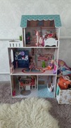 Drewniany domek dla lalek, niezmontowany, cena katalogowa 400zł