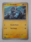Alolan Geodude 044/159 Karta POKEMON TCG Scarlet & Violet Journey Together