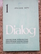 Dialog nr 273 (1/1979) J. M. Rymkiewicz - Dwór nad Narwią; Ingmar Bergman