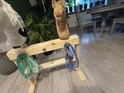 Stajnia stojak hobby horse na 3 koniki model Alfa 