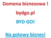 Domena krajowa biznesowa bydgo.pl BYD GO!