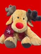 Renifer misiek pluszak koc