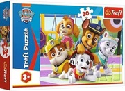 Trefl - PAW Patrol, Psi Patrol Zawsze na Czas - Puzzle 30 Elementów