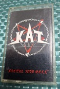 Kaseta magnetofonowa KAT "METAL AND HELL" 1985r.