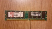 Pamięć RAM Kingston 512MB 400MHz DDR CL3