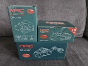 Zestaw Akumulator NAC + ładowarka + ładowarka USB 