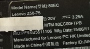 Płyta główna Lenovo Z50-75 FX-7500 80EC00FTPB