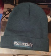 Czapka zimowa zielona