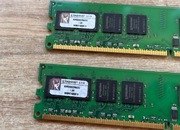 Pamięci RAM Kingston 2x2GB DDR2 800 (KVR8002N6/2G)